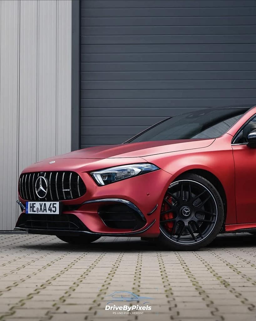 Mercedes-AMG A45 S W177 Frontansicht mit AMG Grill